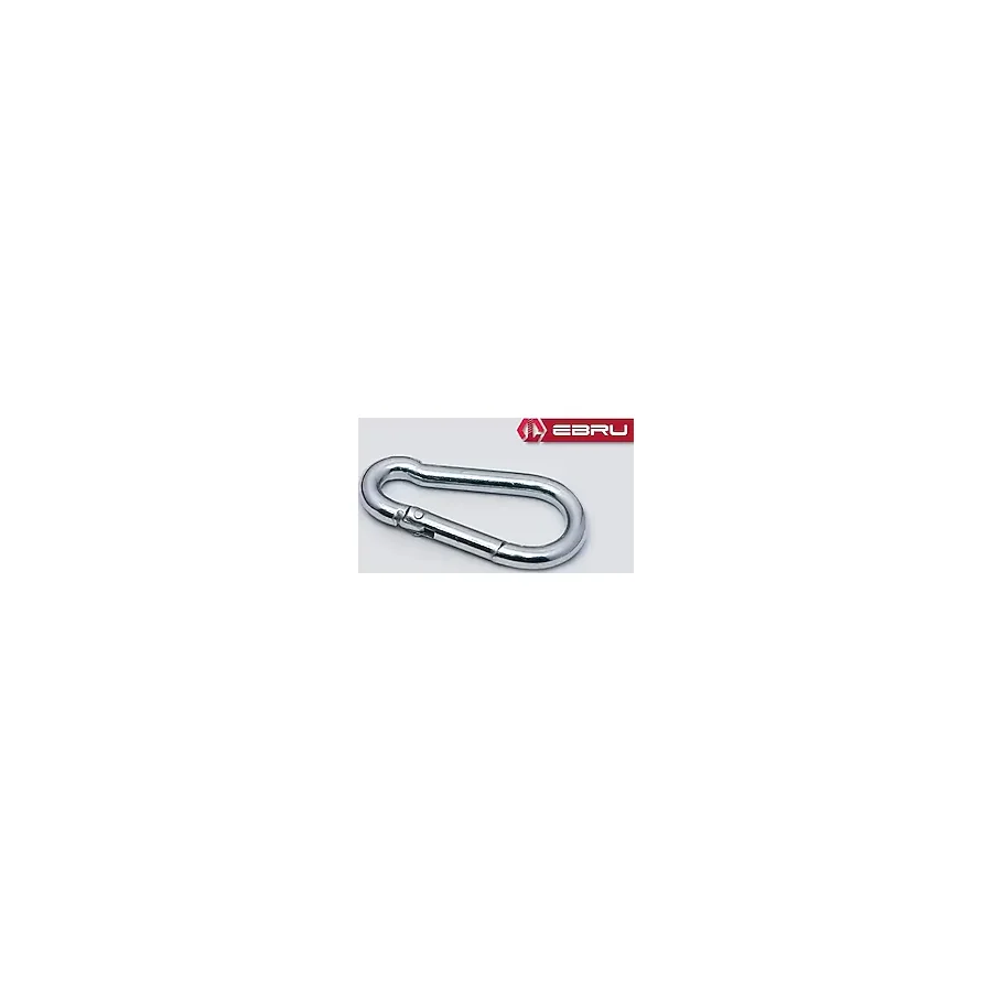 Yaylı Karabina, Çengel, Kanca 12Mm - 10 Adet