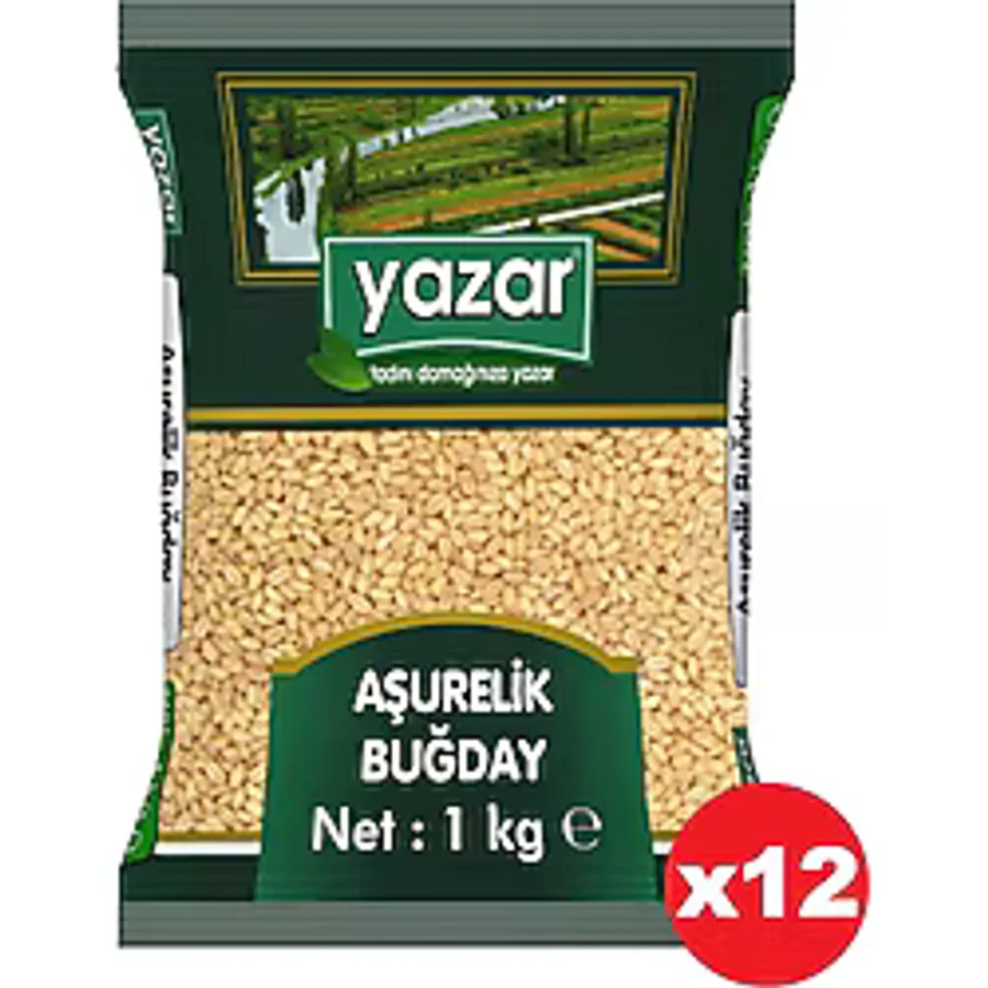 Yazar 1 kg 12'li Paket Aşurelik Buğday