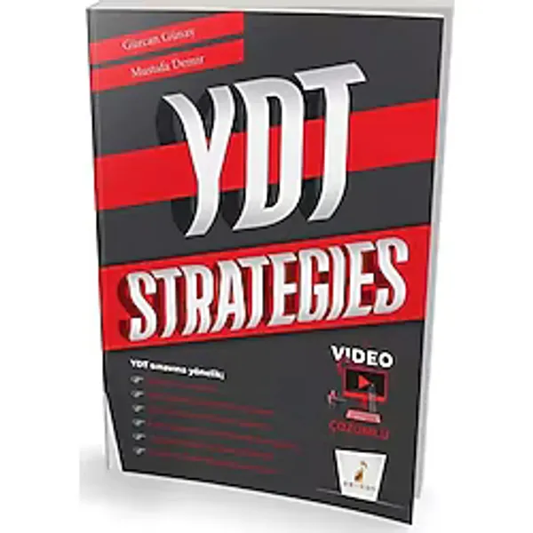 YDT Strategies Video Çözümlü Soru Bankası