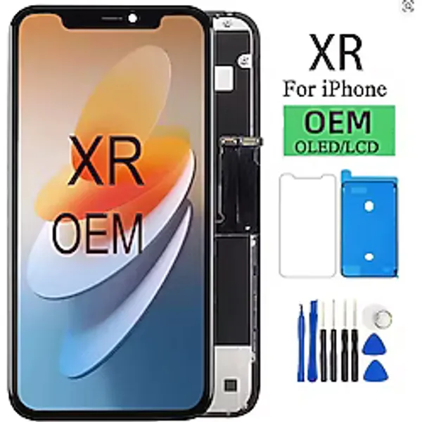 Yedcom Iphone XR A Kalite Ön Lcd Ekran Dokunmatik Sıvı Bandı Kırılmaz Tamir Seti Set
