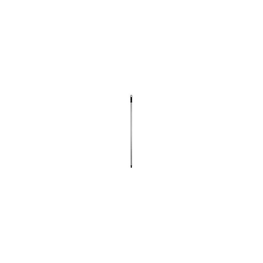 Yedek Metal Vidalı Mop Paspas Sapı Vidalı Çubuk - Gri Renk - Boyalı - 120 Cm