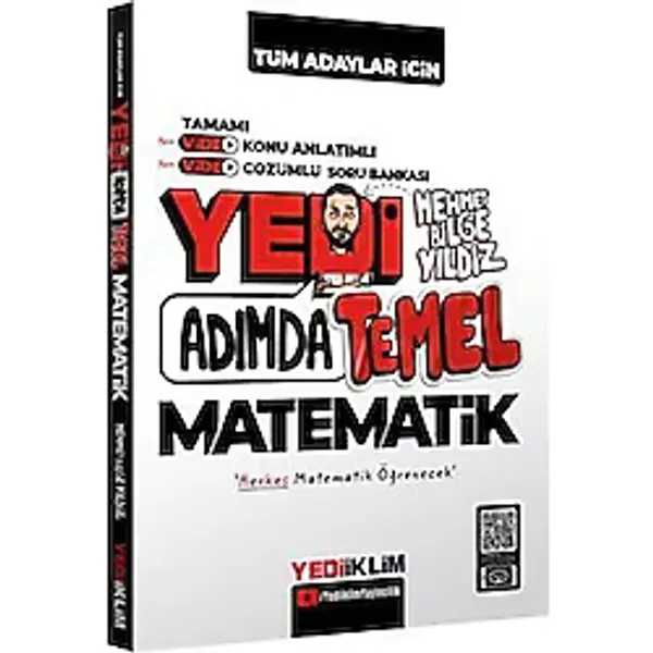 Yedi Adımda Temel Matematik Video Konu Anlatımlı Video Çözümlü Soru Bankası