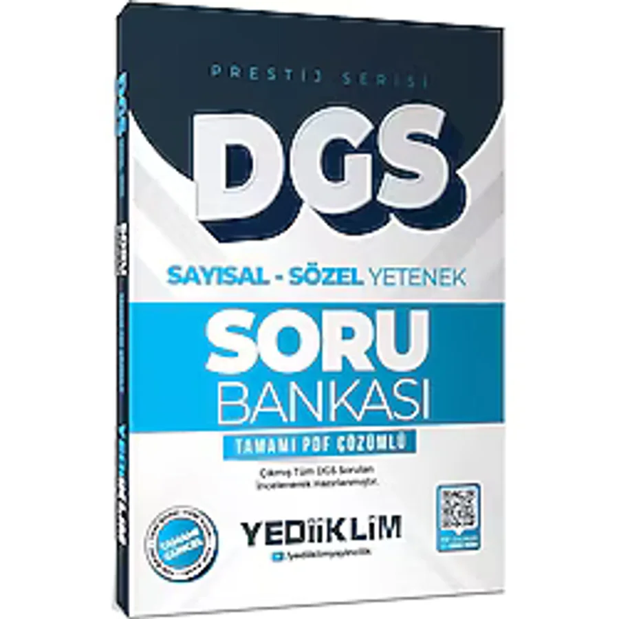 Yediiklim 2026 Dgs Prestij Serisi Sayısal Sözel Yetenek Tamamı Pdf Çözümlü Soru Bankası