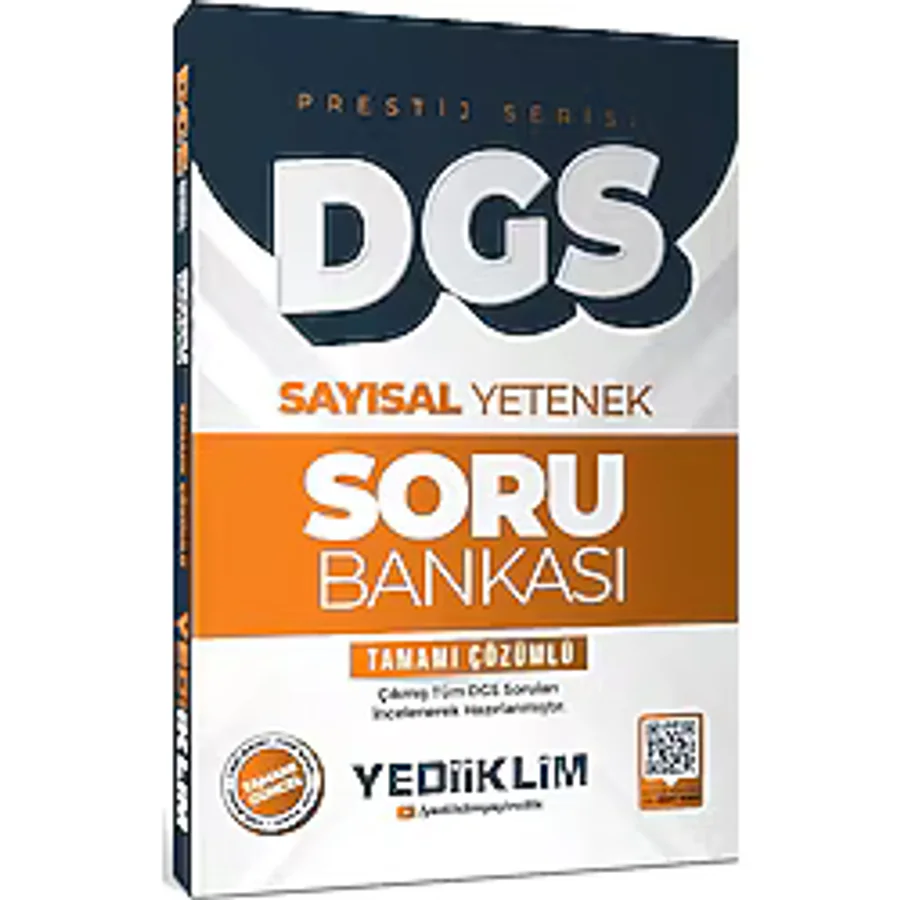Yediiklim Yayınları 2026 DGS Prestij Serisi Sayısal Sözel Yetenek Tamamı PDF Çözümlü Soru Bankası