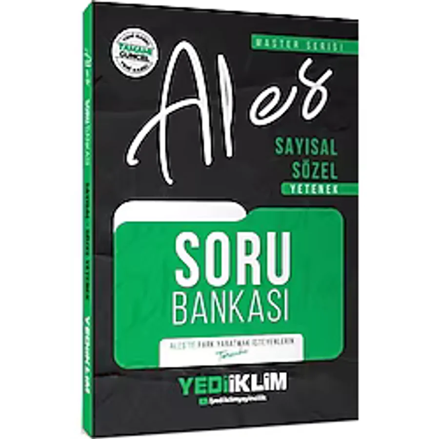Yediiklim Yayınları Yediiklim Yayınları ALES Sayısal Sözel Yetenek Soru Bankası
