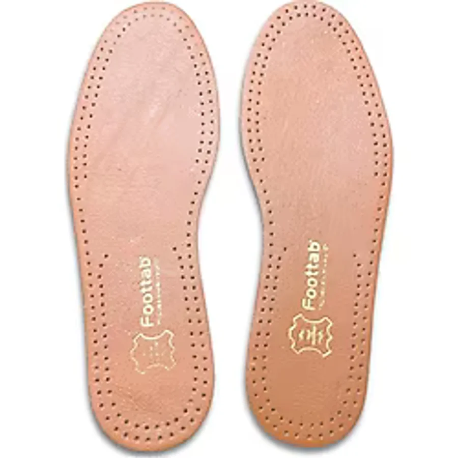 YeferStore Hakiki Deri Ayakkabı İç Tabanlığı, Koku Önleyici Nem Alıcı Quality Tabanlık, (Kahverengi, 42-43)