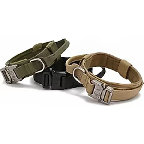 Yemcipetshop Metal Klipsli Köpek Boyun Tasması Medium