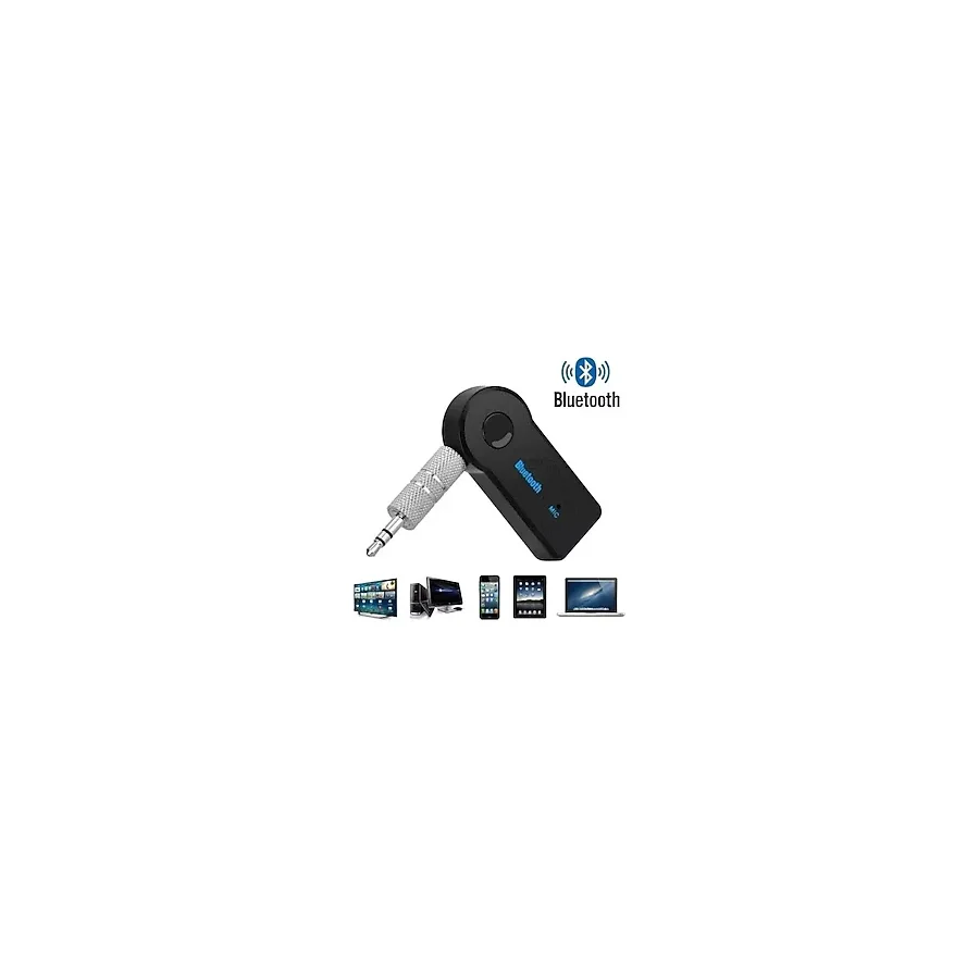 Yeni Nesil Bluetooth Aux Araç Kiti Siyah Tv Tablet Telefon Araç Araba