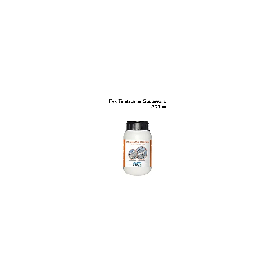 Yeni Nesil Premium Buharlı Far Temizleme Sıvısı Ve Parlatma Solüsyonu Kloroform Uyumlu 250 Gr