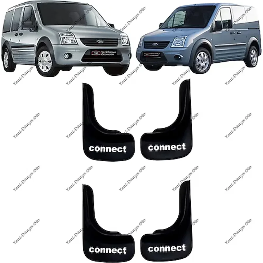 YeniDünyaOto Ford Connect 2002-2013 4'lü Paçalık - Çamurluk - Tozluk FRD1UX024