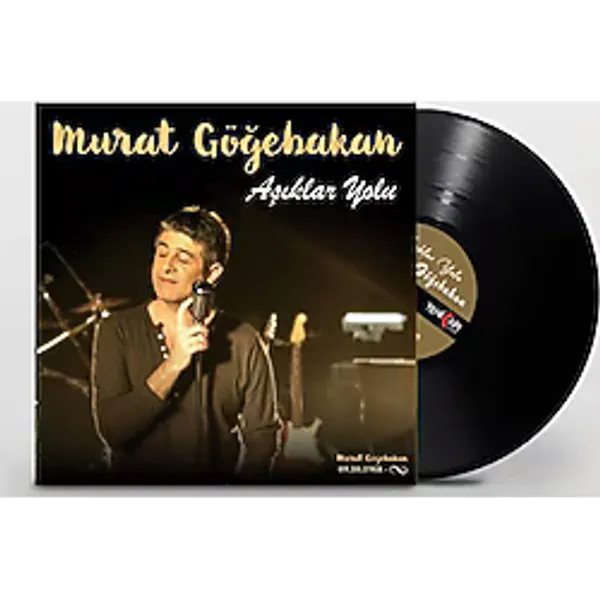YENİKAPI MÜZİK 33 RPM Plak Murat Göğebakan Aşıklar Yolu Rock Müzik Albümü