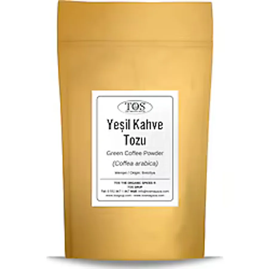Yeşil Kahve Çekirdeği Tozu 1 kg (1. Kalite) Green Coffee Powder