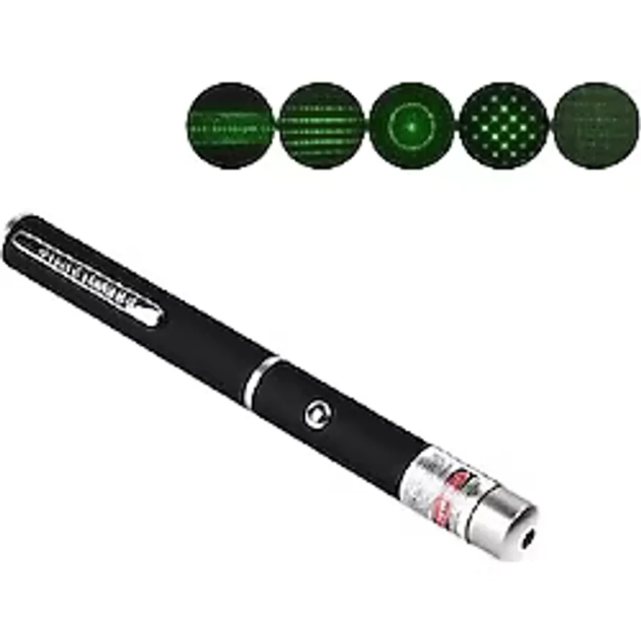 Yeşil Lazer Pointer 3000 Mw 15 Km Etkili (Tek Başlık 5 Model)