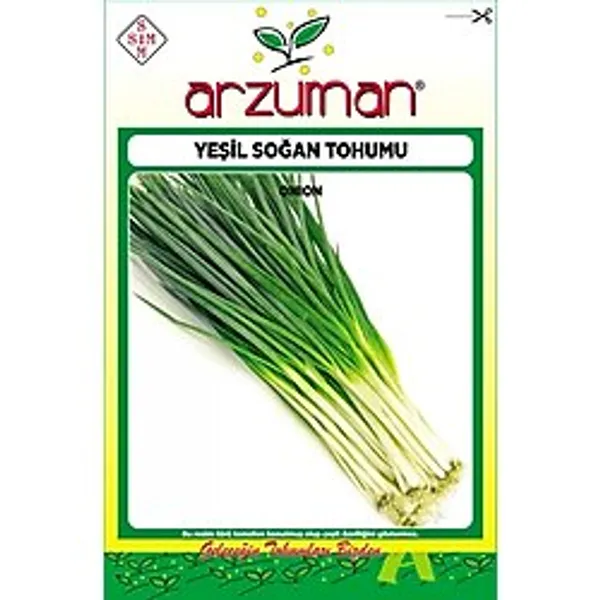 YEŞİL TAZE SOĞAN TOHUMU 10 GR ORT 2500 AD TOHUM