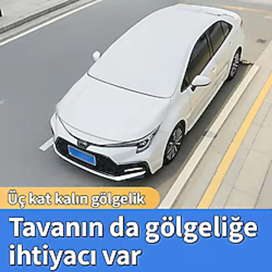 YETİŞENLER Araç Oto Araba Branda Ön Ve Tavan Yarım Branda Güneş Buz Kar Ve Dolu Koruyucu Örtü Güneşlik