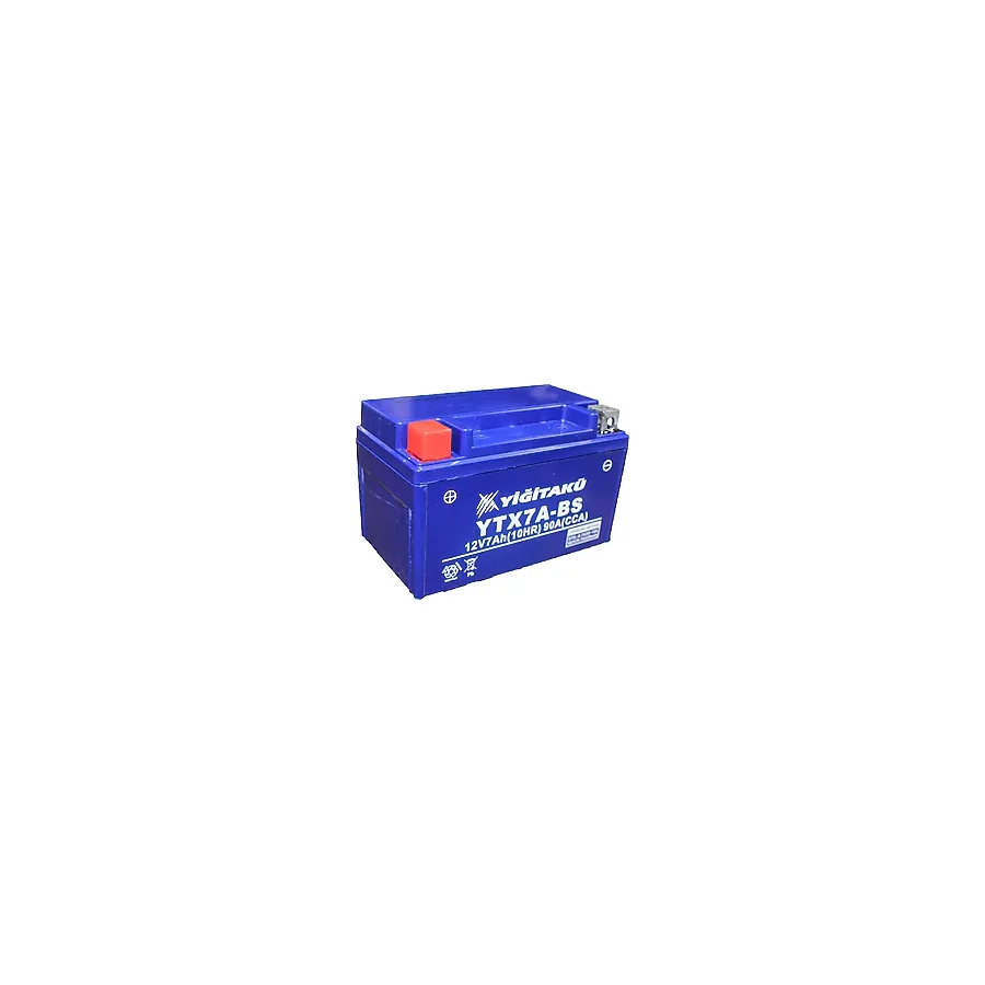 Yiğit Akü YTX7A-BS 12V 7 Ah Motosiklet Aküsü