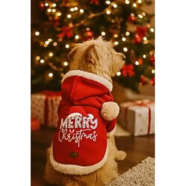 Yılbaşı Kıyafeti Elbisesi kıyafetleri - Kedi Ve Köpekler İçin Mutlu Noeller (NOEL)