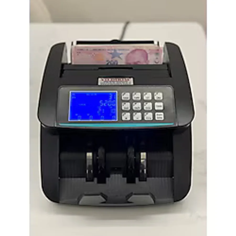 Yıldırım Turko Karışık Para Sayma ve Desteleme Makinesi, TL Euro Karışık, Dolar Adet Sayım - Müşteri Ekranı + Sahte-Para Tespiti