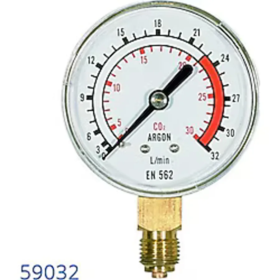 Yıldız 59032 Argon Co2 Basınç Göstergesi