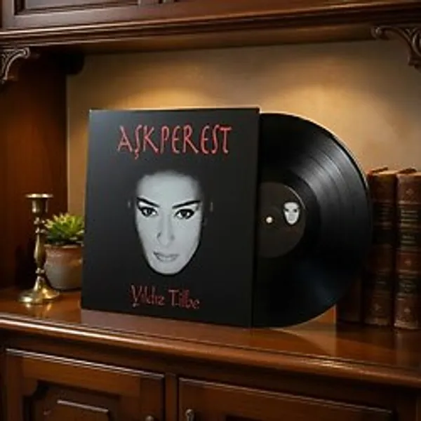 Yıldız Tilbe Aşkperest Plak 12 Parça Türkçe Pop Müzik Albümü