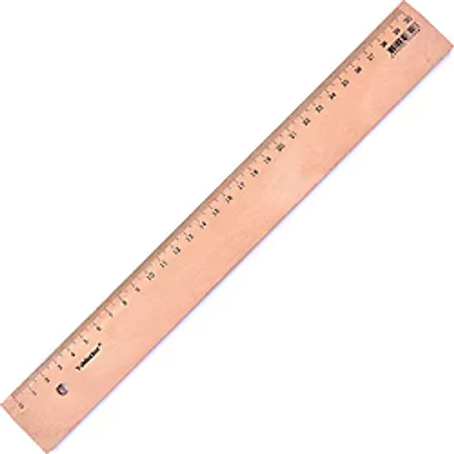 Yıldızlar 083 Standart 30 cm Tahta Cetvel