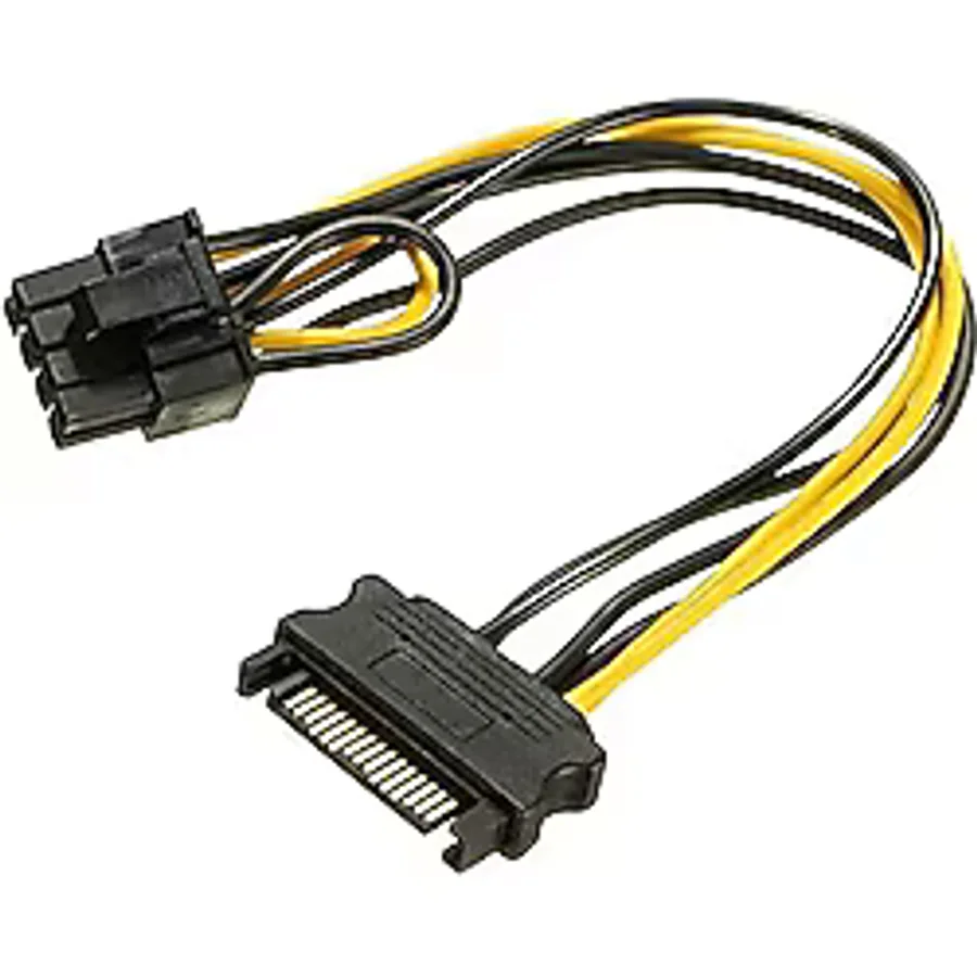 YKA Sata to 8 pin PCI-E Ekran Kartı Güç Çevirici Kablo