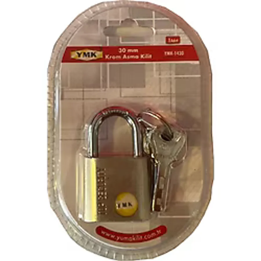 Ymk Krom Asma Kilit 30Mm