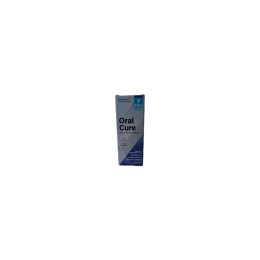 YNC Oral Cure Köpek ve Kediler İçin Probiyotikli Ağız Bakım Ürünü 30ml