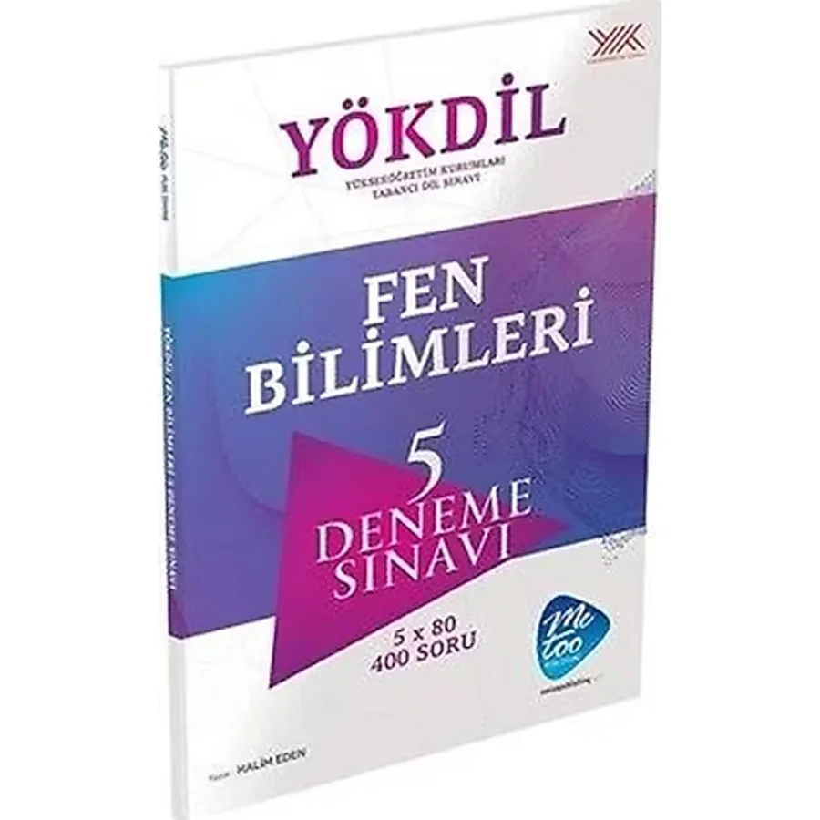 Yökdil Fen Bilimleri 5 Deneme Sınavı 9608