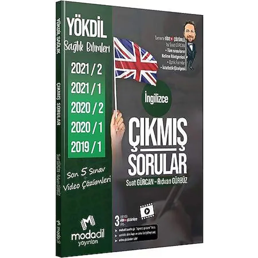 YÖKDİL Sağlık Çıkmış Sorular Tamamı Video Çözümlü