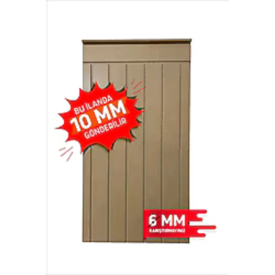 Yoko Home Dekoratif Duvar Paneli ( 54 x 100 cm ) Boyanabilir Ahşap 10 mm Ham Mdf Duvar Paneli
