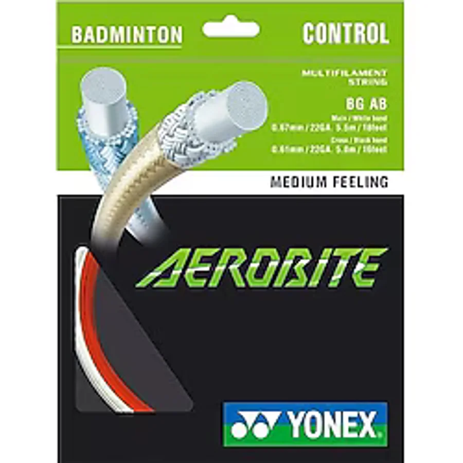 Yonex Aerobıte 10 mt Çift Renkli Badmınton Raket Kordajı