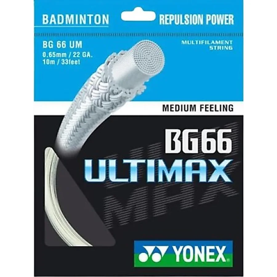 Yonex Bg 66 Ultımax Badminton Kordajı Beyaz (10m)