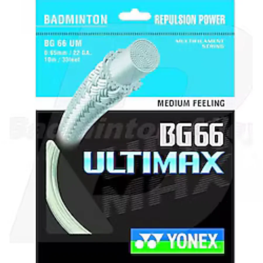 Yonex Bg 66 Ultımax Badminton Kordajı Beyaz (10m)