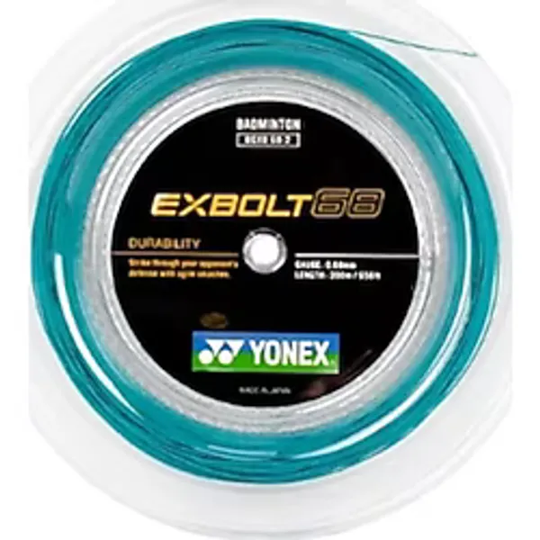 Yonex - Exbolt 68 - 0.68 - 200 M - Turkuaz - Badminton Kordajı