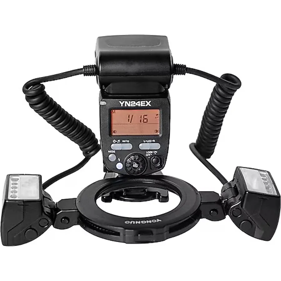 Yongnuo YN-24EX TTL Macro Twin Ring Canon Flaş