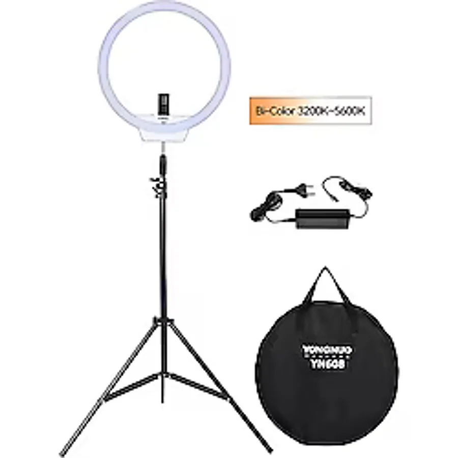 Yongnuo YN608 Bi-Color Ring LED Işık Seti