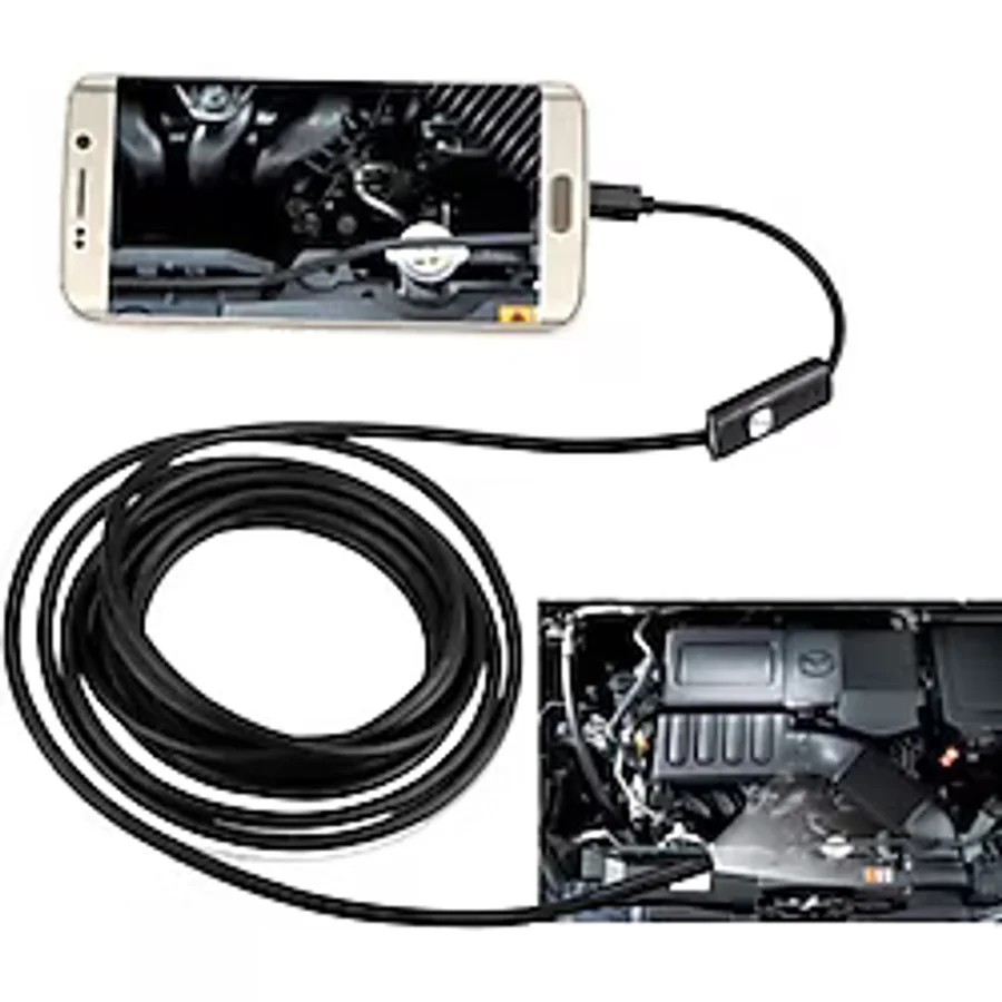 Yoosee Wifi & USB LED Tel Yılan 1080P Full Hd Endoskop Su Geçirmez Kamera 10MT
