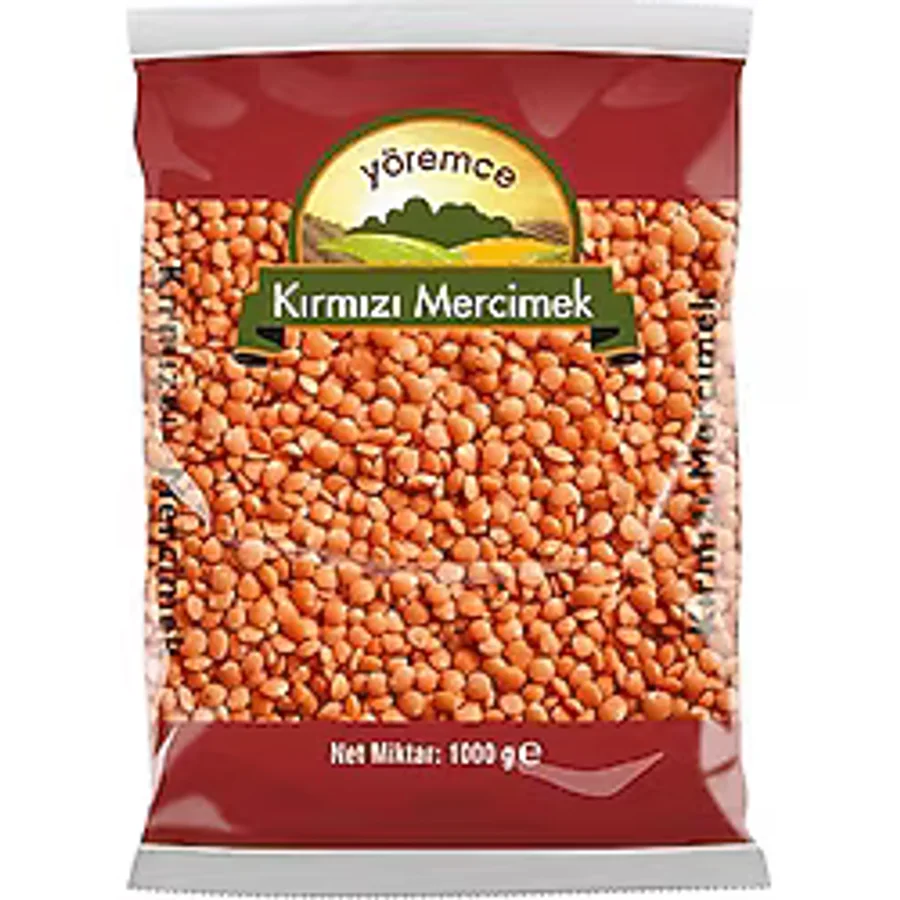 Yöremce Toptane Kırmızı Mercimek 1 kg