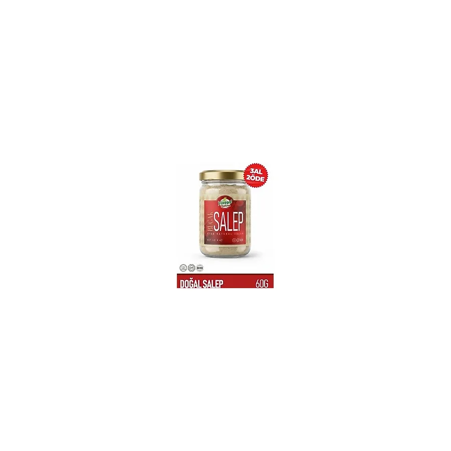 Yöresel Bahçem Salep %100 Saf
