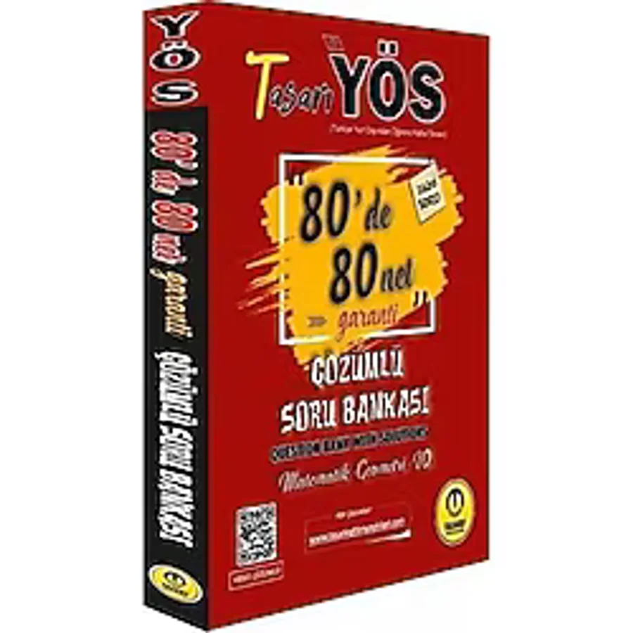 YÖS Matematik Geometri 80 De 80 Net Garanti Soru Bankası