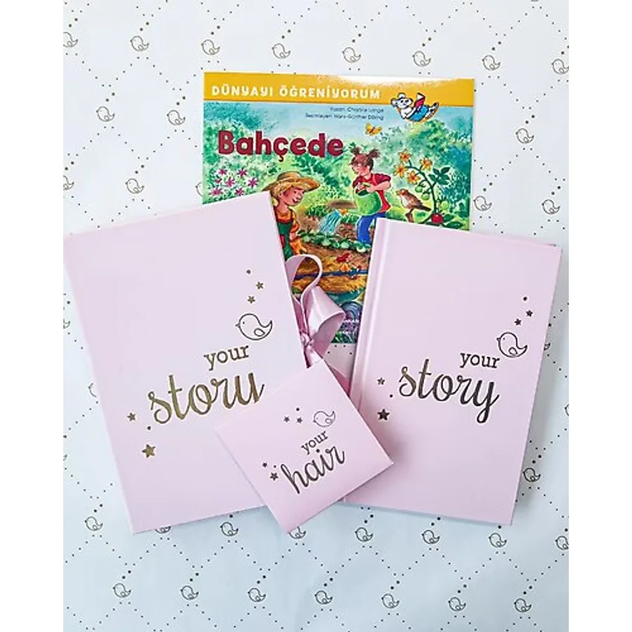 Your Story Baby Journal Set - PEMBE