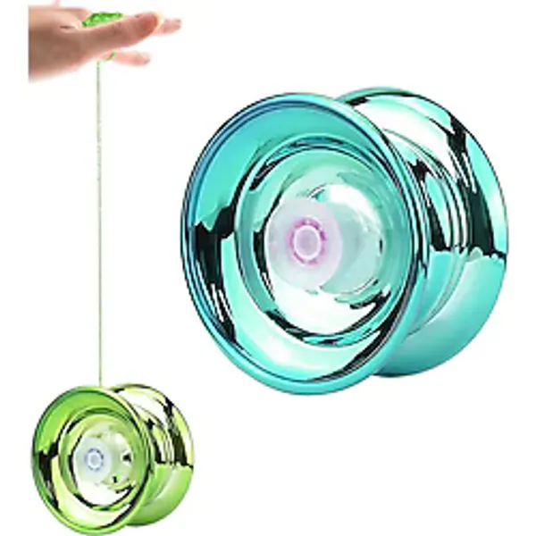 Yoyo Metalik Renkli Yoyo Oyuncak - 1 Adet