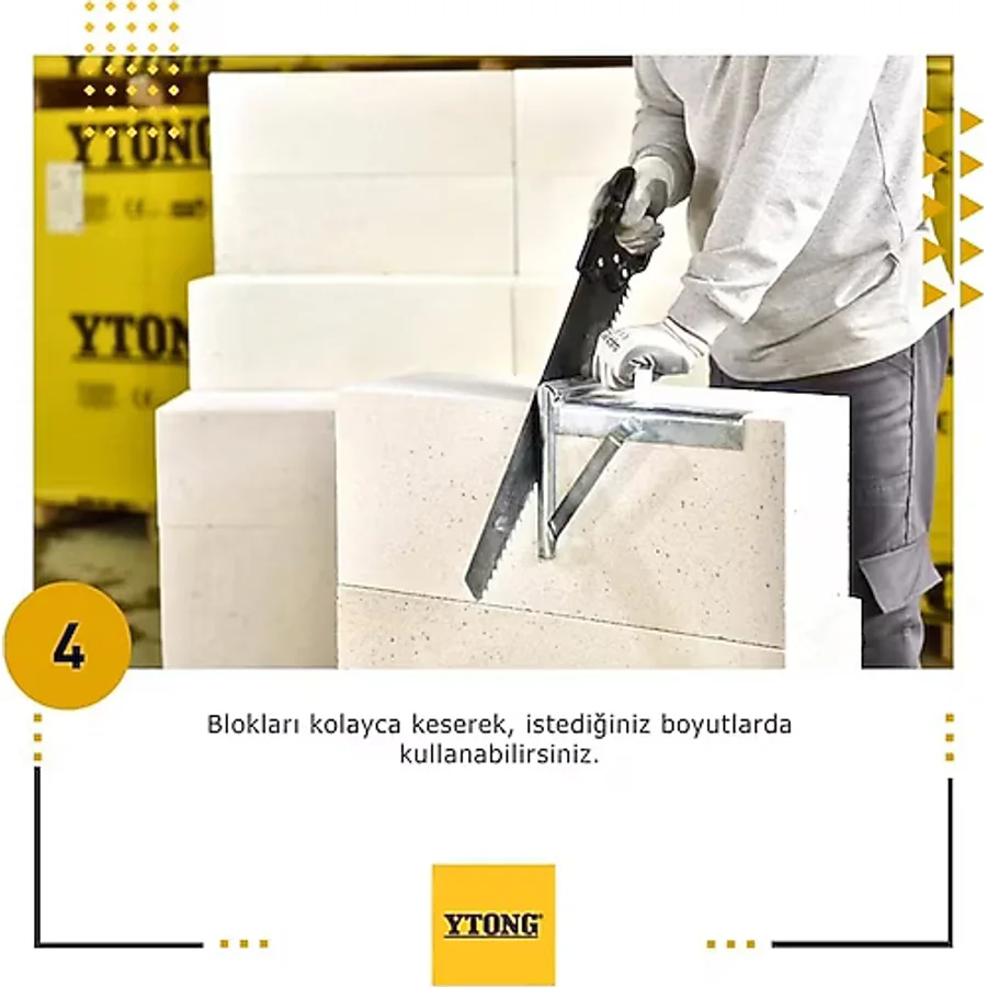 Ytong Gaz Beton Gönyesi