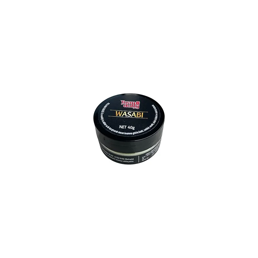 Yuandong Toz Wasabi 40 gr Japon Usulü Acı Wasabi Tozu Sushi, Sashimi ve Soslar İçin Yoğun Aromalı