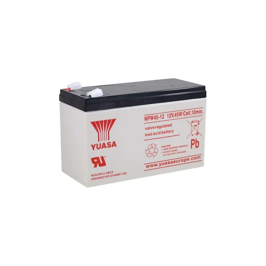 Yuasa NPW45-12 12 V 9 Ah Bakımsız Kuru Akü