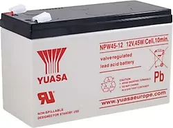 Yuasa NPW45-12 12 V 9 Ah Bakımsız Kuru Akü