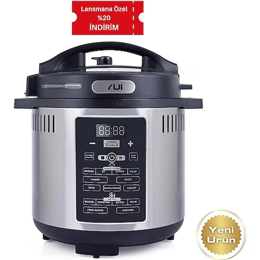 Yui M06 Maxi Cooker Plus 6 lt Çok Amaçlı Pişirici
