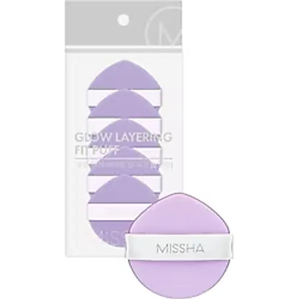 Yüksek Kapatıcılık Sağlayan Yumuşak Makyaj Süngeri (5 Adet) Glow Layering Fit Puff