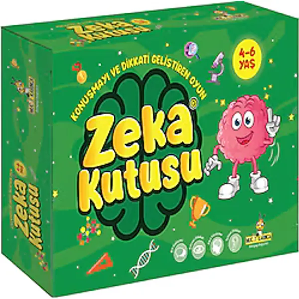 Yükselen Zeka 4-6 Yaş Zeka Kutusu Konuşmayı ve Dikkati Geliştiren Oyuncak